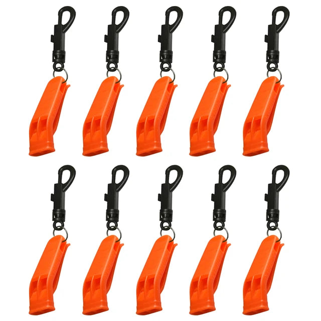 Be Heard Anywhere! Possto Dual Band Whistle - Loud, Compact & Versatile (1/5/10 Pack)