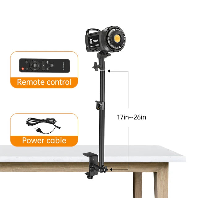 100W Photography LED Video Light  Daylight-Balanced Sun Lamp for Softbox Lighting Portrait Flash Studio Accessories Youtube Live