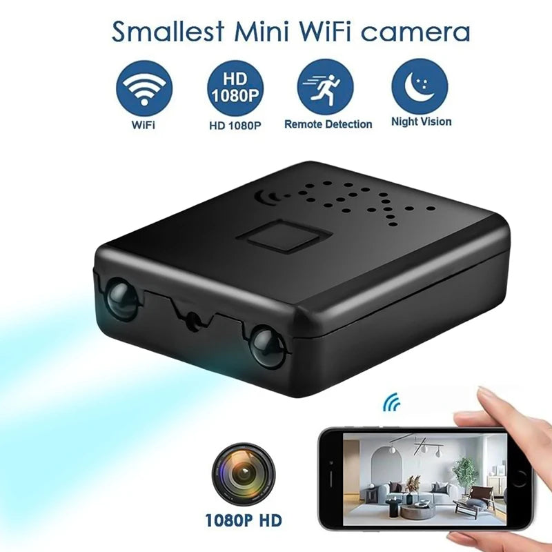 1080p Mini Full Hd Camera Motion Detection Recorder Remote Infrared Night Vision Lamp Home Safety Mini Camera Recorder New