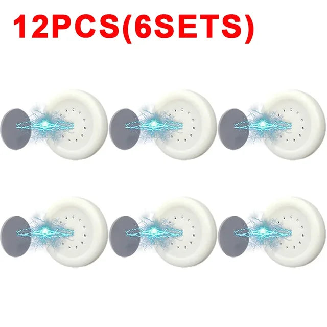 12/2Pcs Strong Magnetic Hooks Wall Mount Anti-Lost Magnet Storage Holder For Remote Control Fridge Sticker Home Organizer Hook