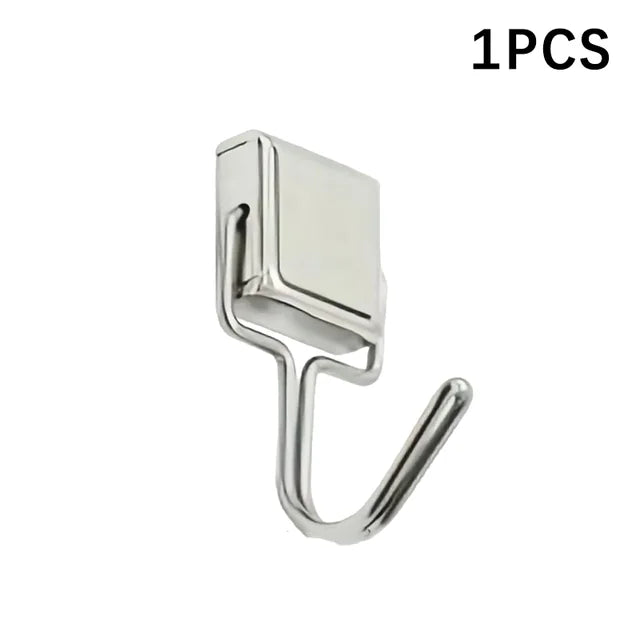 50PCS Strong Magnetic Hooks Multi-Purpose Storage Hooks Home Kitchen Bar Storage Hooks Key Storage Hooks Bathroom Hangers