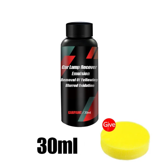 Car Headlight Restoration Polishing Kits Headlamp Repair Kits Car Light Polisher Cleaning Paste Cars Paint Refurbish Agent