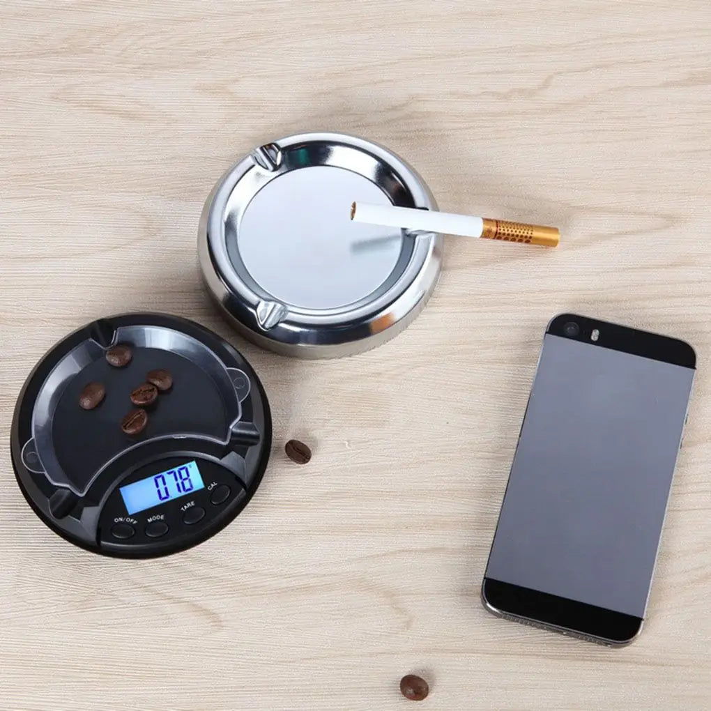 Digital Precision Pocket Scale Ash Tray Style Jewelry Weighing Scales Gems Stones Scale 100g 0 01g 200g 0 01g 500g 0 1g