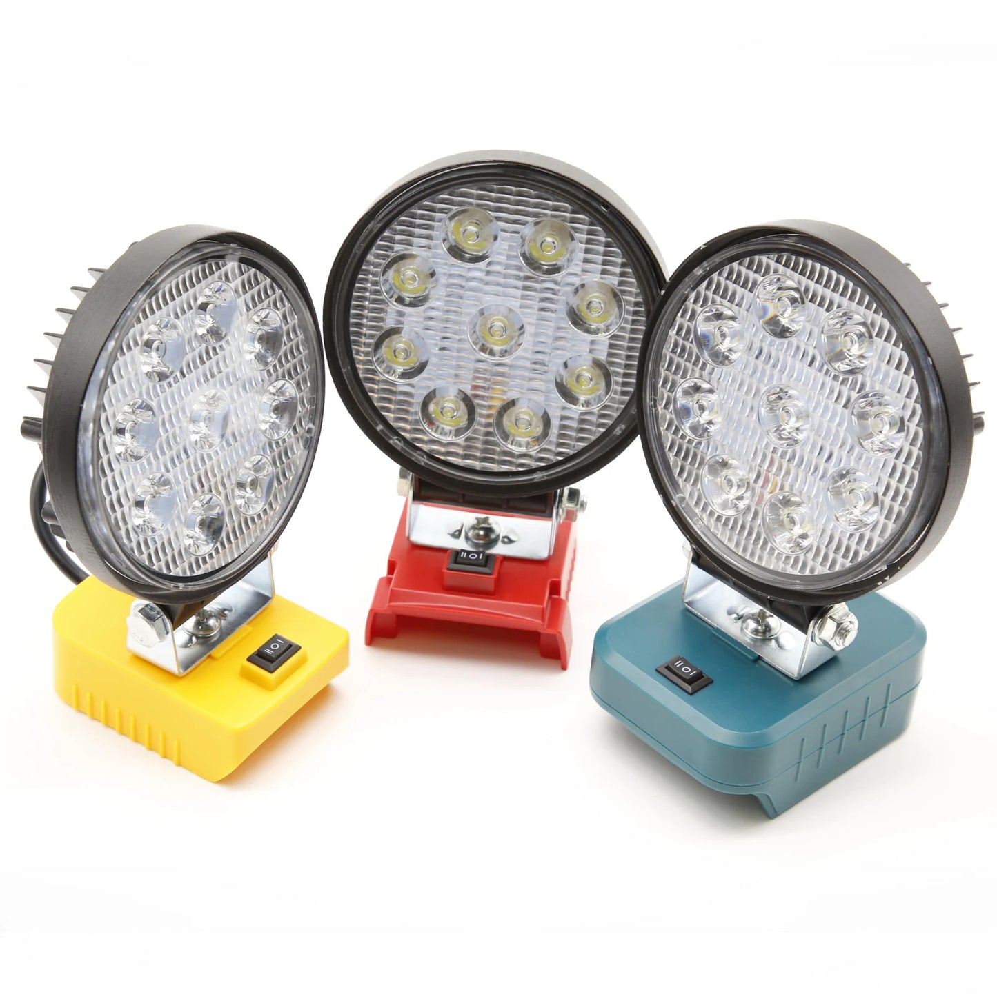 For Makita/Dewalt/Milwaukee/Bosch 18V Li-ion Battery LED Work Light Flashlight Portable Emergency Flood Lamp Camping lamp