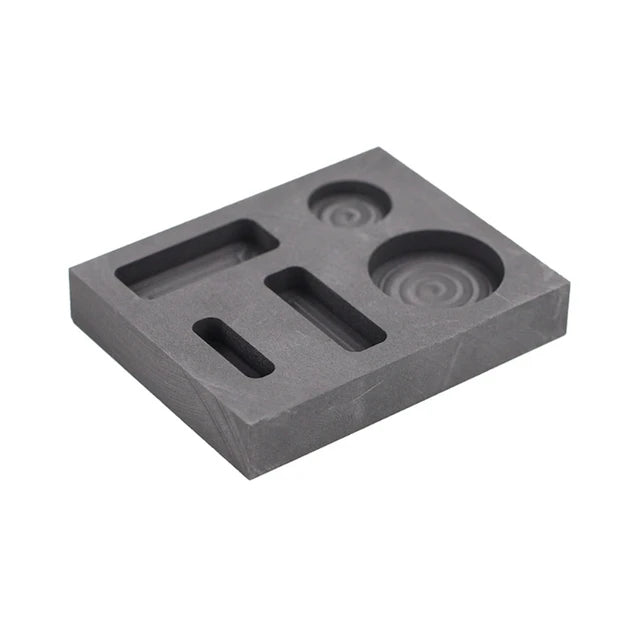 Graphite Ingot Casting Mold Refining Ingot Mold for Melting Casting Gold Silver