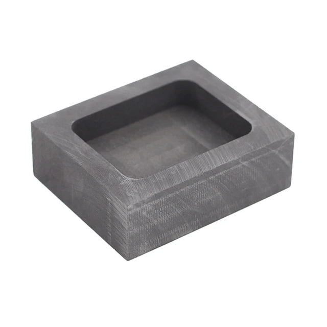 Graphite Ingot Mould Crucible Mould for Casting Gold Silver Metal Aluminum Copper Brass Melting Refining