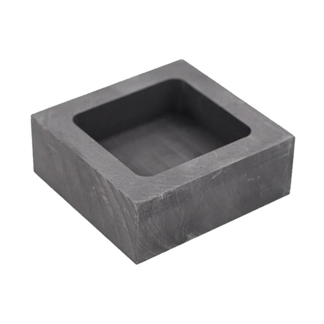 Graphite Ingot Mould Crucible Mould for Casting Gold Silver Metal Aluminum Copper Brass Melting Refining