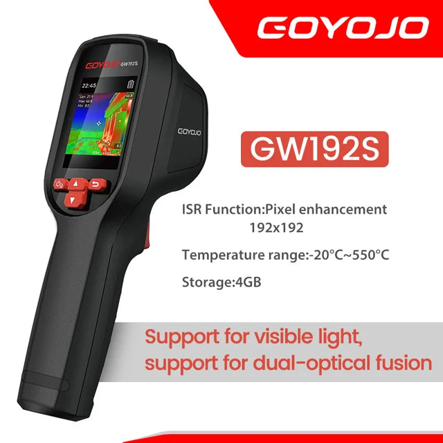 HT-18 Plus 2023 New Thermal Imaging Camera for Water Pipe Leak and Power Electrical 256*192 Handheld Infrared Thermal Imager