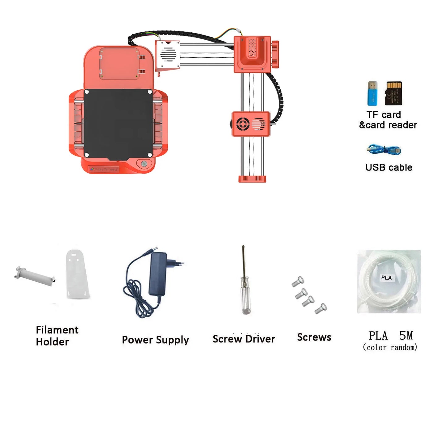 K7 EasyThreed Mini 3D Printer Kit DIY Complete Simple 3d Printing Machine For Kids And Beginner Free Shipping