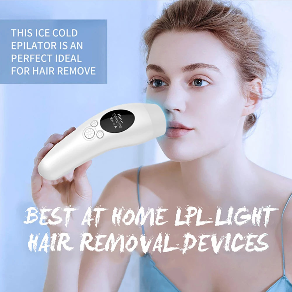 KODO 999999 Flashes ice sensing Laser Epilator Hot Sell IPL Photoepilator Laser hair removal Painless Electric Epilator Machine