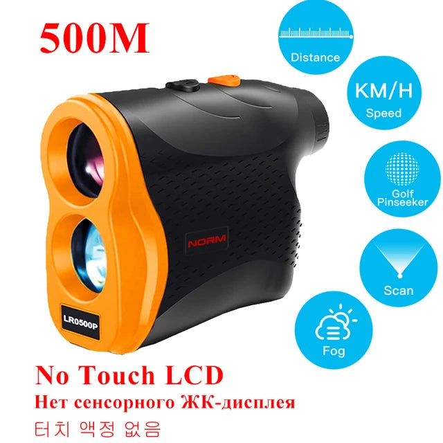 Laser Rangefinder 500M 600M 800M 1000M 1500M Monocular Telescope for Golf Hunting Range Finder Distance Meter Tool Free Ship