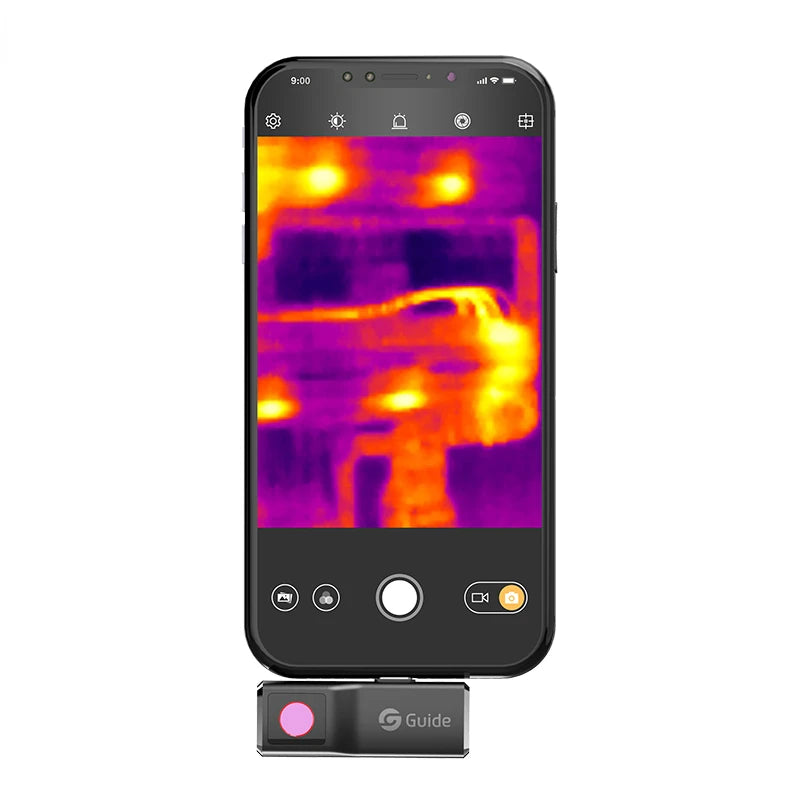 MobIR Air Thermal Camera Used for smartphones 25Hz Infrared  Imaging Temperature Instruments