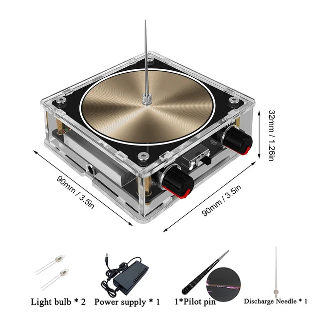 Multi-Function Tesla Music Tesla Coil Speaker, Wireless Transmission Lighting, Science and Education Experimental Products