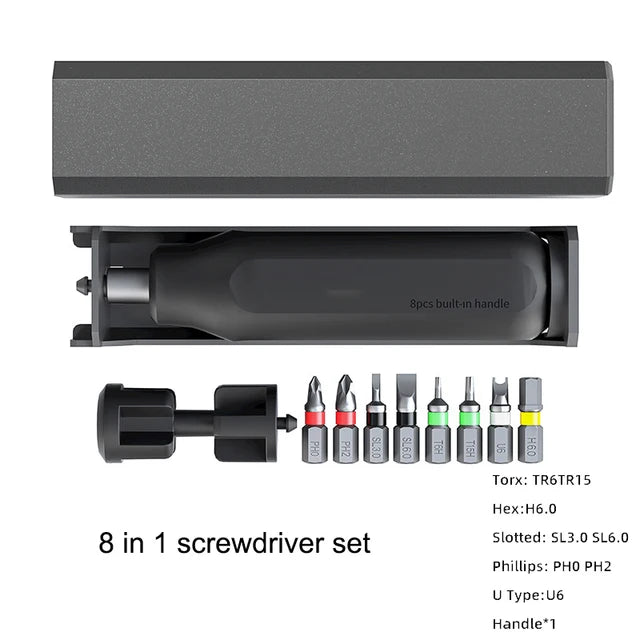 Multifunction Screwdriver Set S2 Phillips Slotted Precision Screw driver Bit Mobile Notebook Maintenance tool hand tools