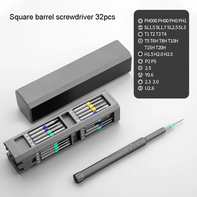 Multifunction Screwdriver Set S2 Phillips Slotted Precision Screw driver Bit Mobile Notebook Maintenance tool hand tools