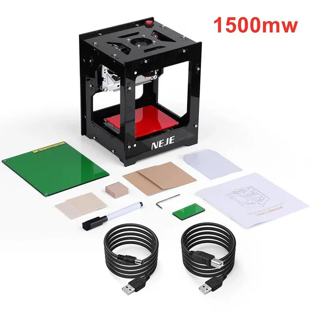 NEJE DK-8-KZ Laser Engraving Machine 1000mw/1500mw/2000mw/3000mw/10w Small Engraving Machine Convenient Wood Desktop Marking