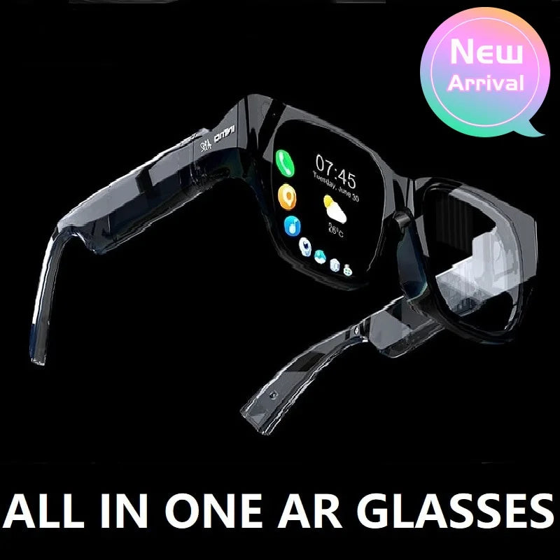 New INMO AR Bluetooth All In One Glasses 3D HD Cinema Smart Polarized Wireless Projection Sunglasses Steam VR Games Sun Glass