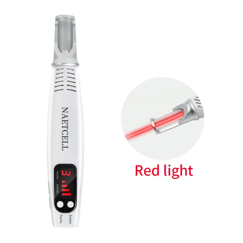 Portable Dot Matrix Laser Brush Off Point Mole Freckle Wash Eyebrow Wash Tattoo Acne Print Remove Melanin Skin Care Machine