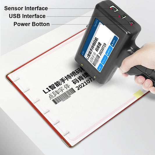 Portable Handheld Inkjet Printer