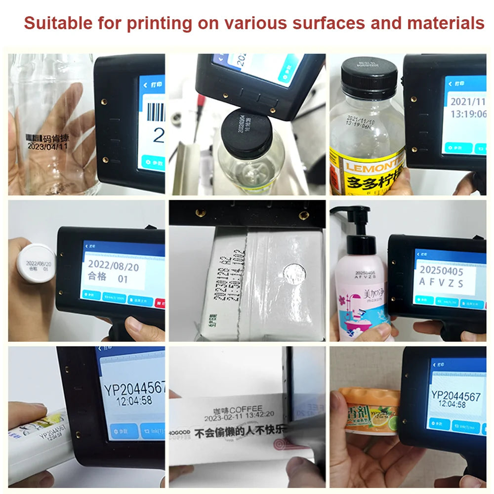 Portable Handheld Inkjet Printer