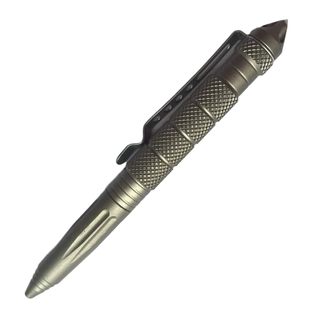 Portable Tactical Pen Self Defense Pen Aviation Aluminum Emergency Glass Breaker Pen Security Protection Survival EDC Multitool