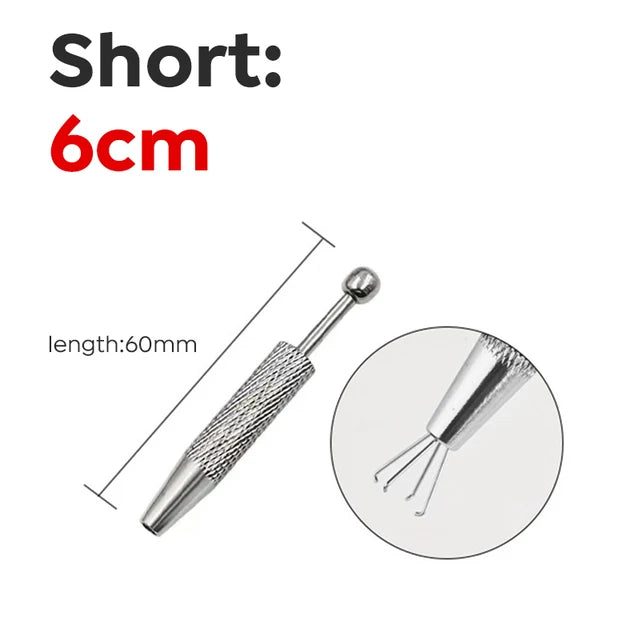 Professional High Accuracy Diamond Tester 2 Jewelry Tool Tweezer 4 Claws Gems Prong Holder Selector Round Moissanite Loose Stone