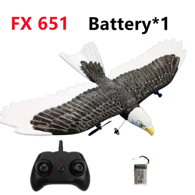 RC Plane Wingspan Eagle Aircraft Fighter 2.4G Radio Control Remote Control  Hobby Glider Airplane Foam Boys Toys for Children