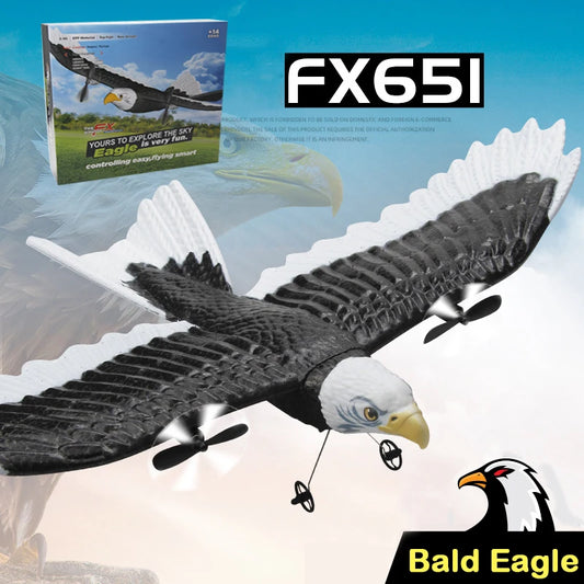 RC Plane Wingspan Eagle Aircraft Fighter 2.4G Radio Control Remote Control  Hobby Glider Airplane Foam Boys Toys for Children