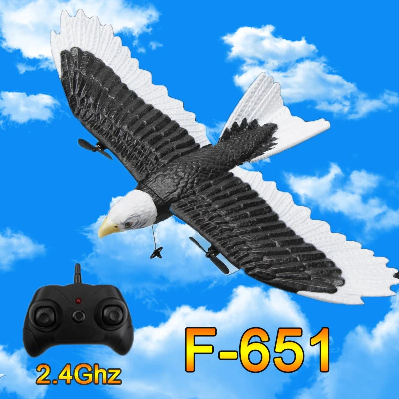 RC Plane Wingspan Eagle Bionic Aircraft Remote Control Hobby Glider