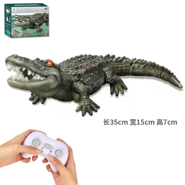 Remote Control Crocodile Waterproof Toy for Summer