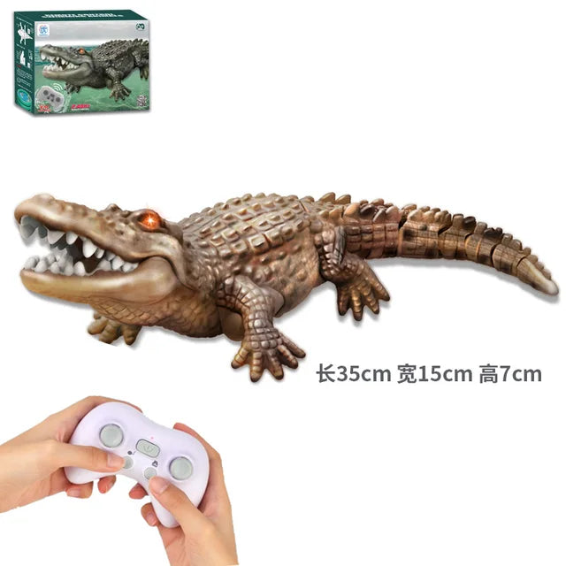 Remote Control Crocodile Waterproof Toy for Summer