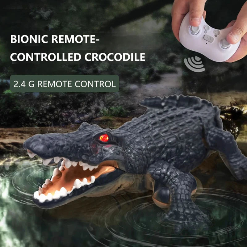 Remote Control Crocodile Waterproof Toy for Summer