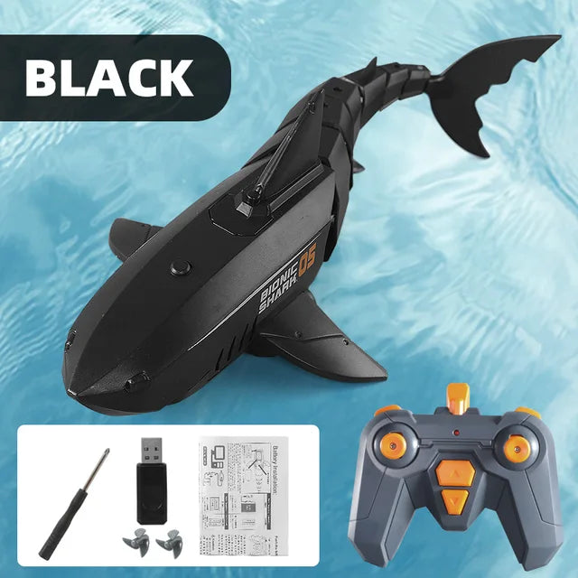 Rc Submarine With 480p Camera Underwater Boat Toy Remote Control Shark Animal Robots On Radio Controlled Boats Toys For Children