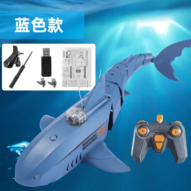 Rc Submarine With 480p Camera Underwater Boat Toy Remote Control Shark Animal Robots On Radio Controlled Boats Toys For Children