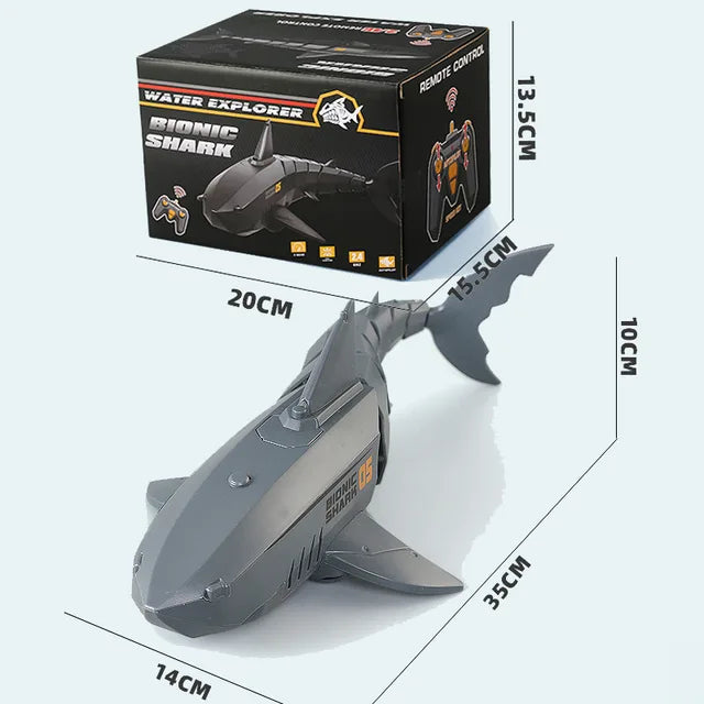 Rc Submarine With 480p Camera Underwater Boat Toy Remote Control Shark Animal Robots On Radio Controlled Boats Toys For Children