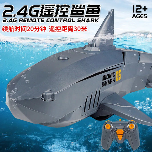 Rc Submarine With 480p Camera Underwater Boat Toy Remote Control Shark Animal Robots On Radio Controlled Boats Toys For Children