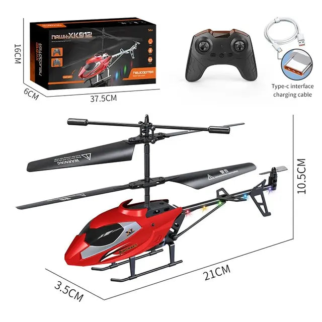 Remote Control Helicopter, Aircraft with Altitude Hold, One Key Take Off/Landing, 3.5 Channel, Gyro Stabilizer