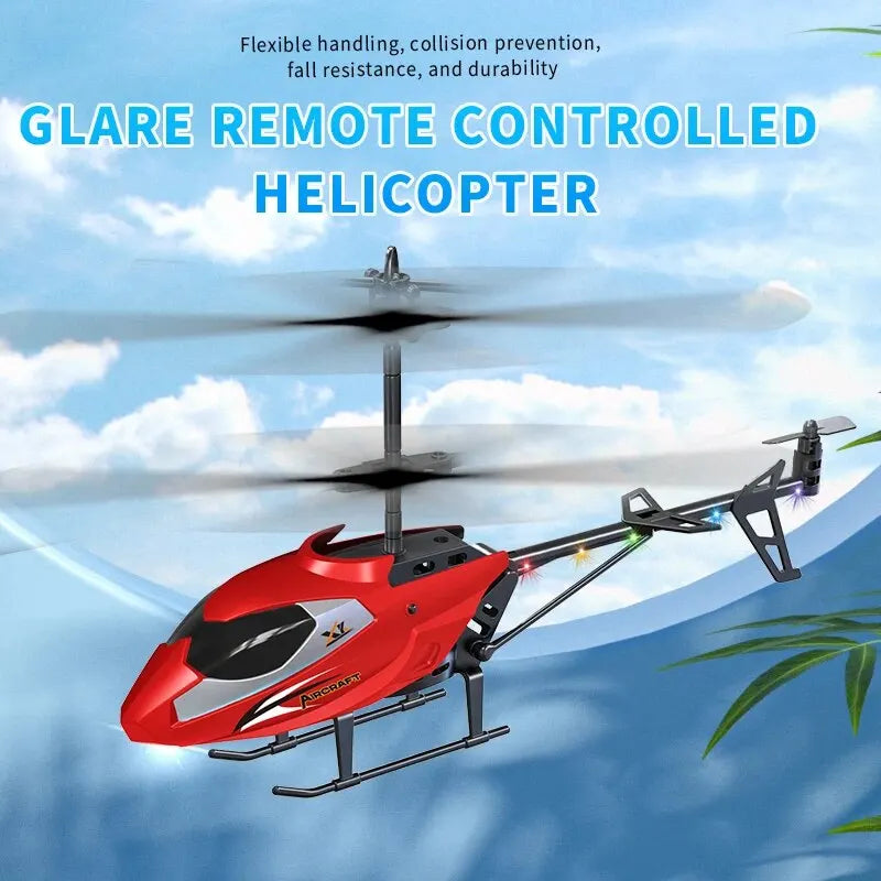 Remote Control Helicopter, Aircraft with Altitude Hold, One Key Take Off/Landing, 3.5 Channel, Gyro Stabilizer