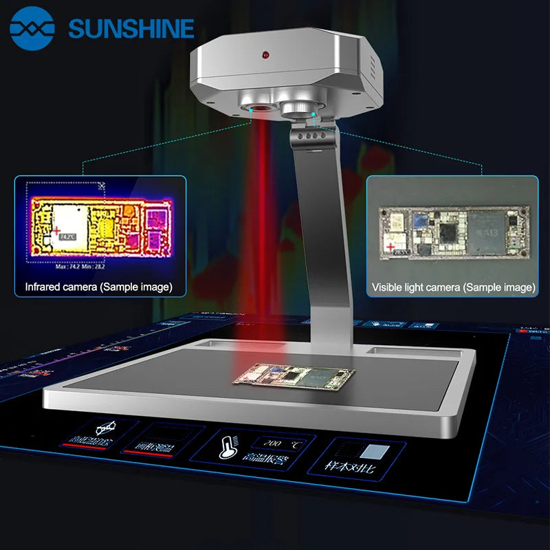 SUNSHINIE TB-03 Infrared Imaging Rapid Diagnosis Instrument Support All Models And Brands Of Mobile Phone Motherboard Repair