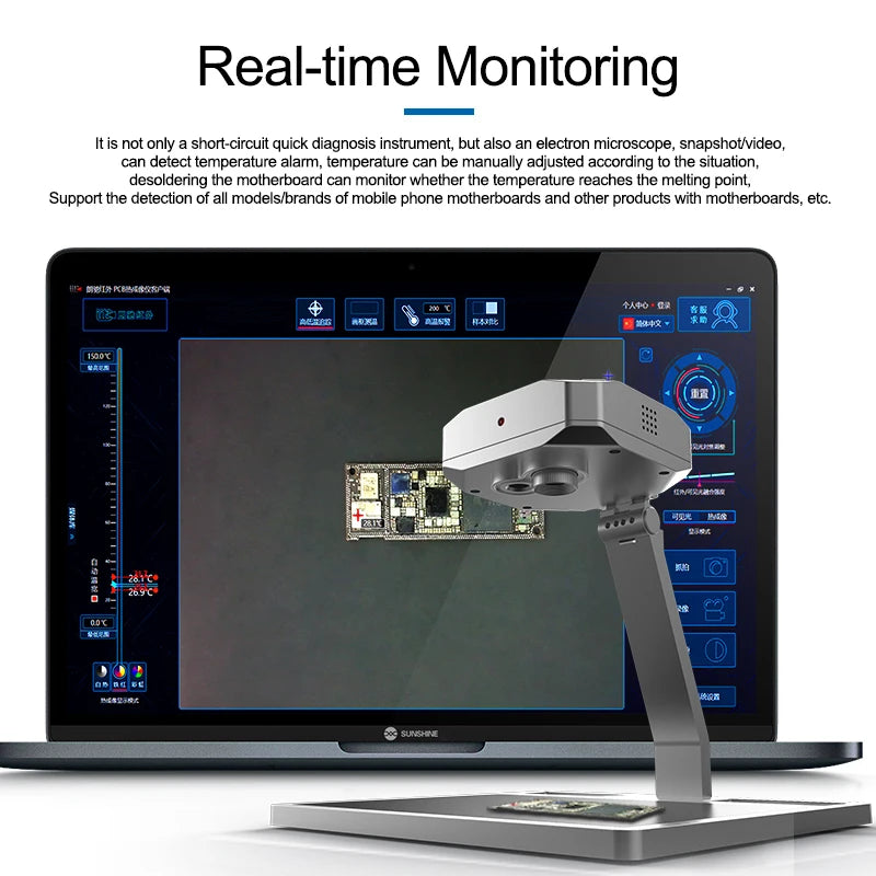 SUNSHINIE TB-03 Infrared Imaging Rapid Diagnosis Instrument Support All Models And Brands Of Mobile Phone Motherboard Repair