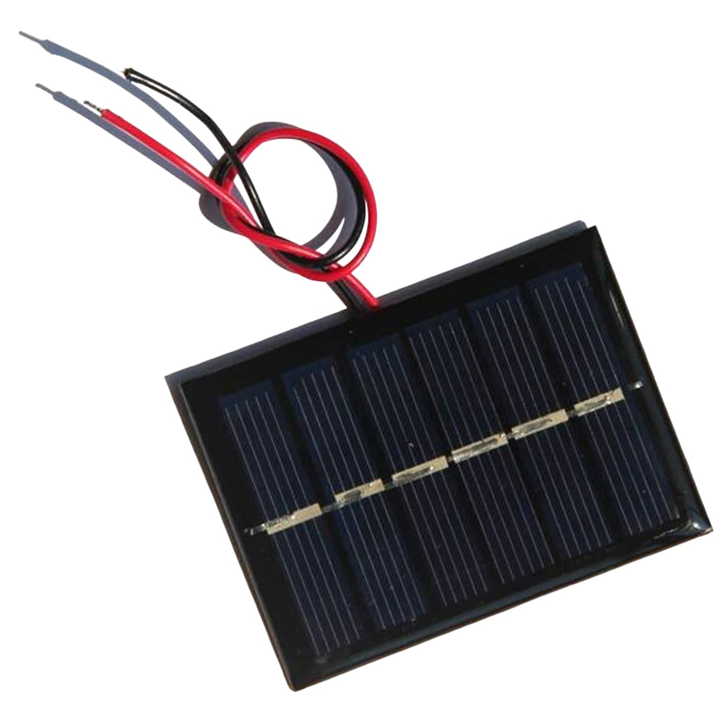 Solar Panel 0.3W 3V Solar Battery Charger DIY Solar Battery Kit Battery Mobile Phone Charger with Cables and Wires Emergency Use