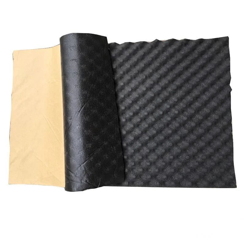 Sound Absorption Wave Cotton Automobile Self-adhesive Sound Insulation Cotton Whole Vehicle Lining Leaf Plate Door Denoise Tool