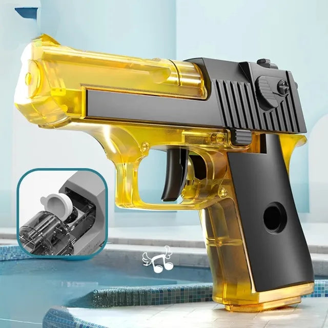 Summer Water Gun non Electric Pistol High-pressure Full Automatic Shooting Water Beach Toy Gun For kid Children Boys Girls Adult