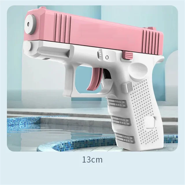 Summer Water Gun non Electric Pistol High-pressure Full Automatic Shooting Water Beach Toy Gun For kid Children Boys Girls Adult