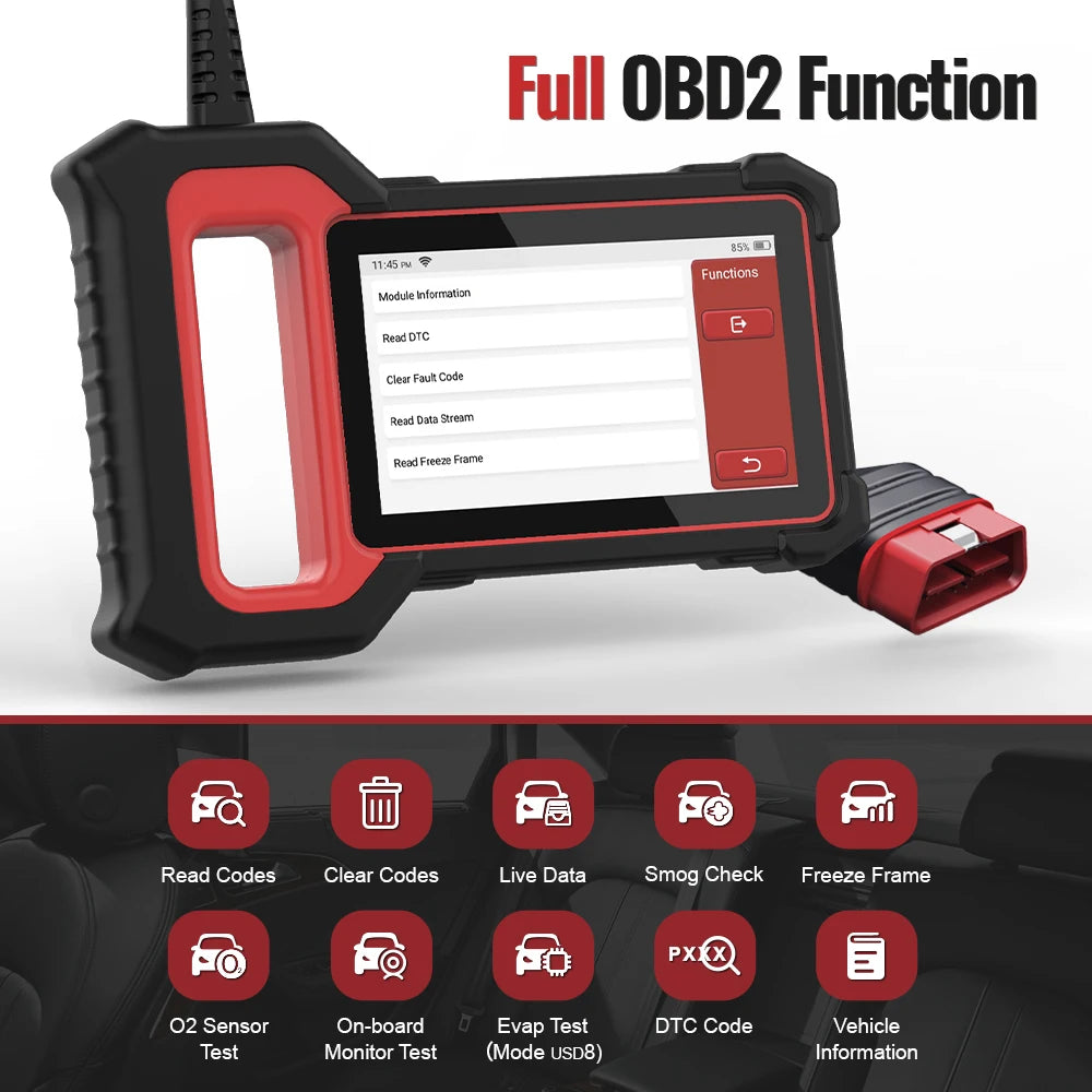 THINKCAR THINKSCAN PLUS S4 S7 OBD2 Scanner ECM ABS SRS TCM BCM System DIY Optional Reset Wifi Free Update Car Diagnostics Tools