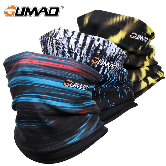 Winter Fleece Bandana Neck Warmer Gaiter Cold Weather Face Mask Hiking Running Skiing Cycling Bike Thermal Tube Scarf Men Women