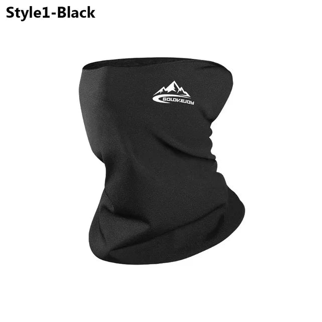 Winter Neck Warmer Cycling Scarf Outdoor Running Sports Headwear Face Scarf Bicycle Bandana Men Simple Fashion Bike Headbands