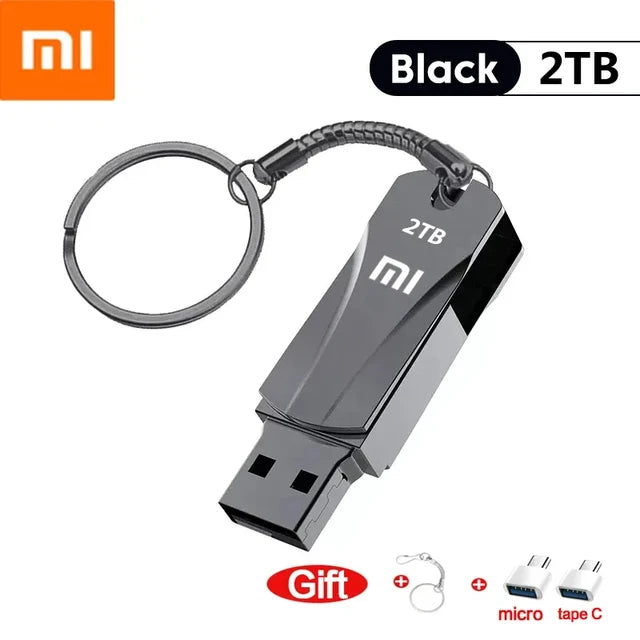 Xiaomi Metal 16TB U Disk Flash Drive USB 3.0 High Speed File Transfer 8TB 4TB Ultra-large Capacity Memoria Stick Waterproof 2024